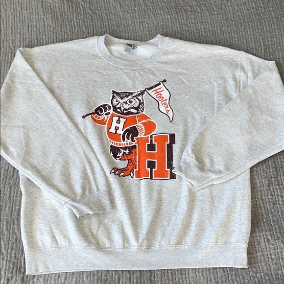 Gildan Other - Gray HOOTERS sweatshirt with Owl Graphic 🏷️ BRAND NEW 💥 🦉